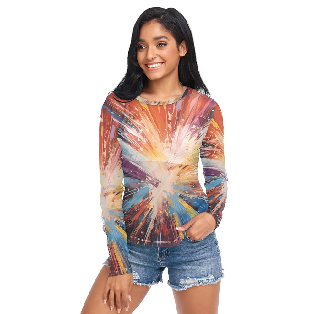 トップス Flower graffiti see-through tops(blue) Flower graffiti see-through tops(blue)
